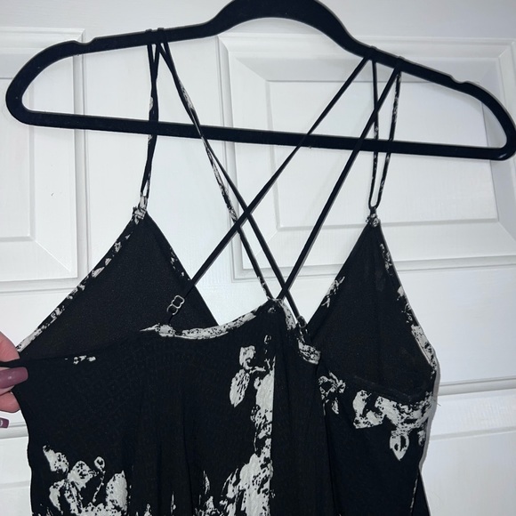 Lovestitch Black & White Irregular Hem Sundress - Size Small - Picture 4 of 5